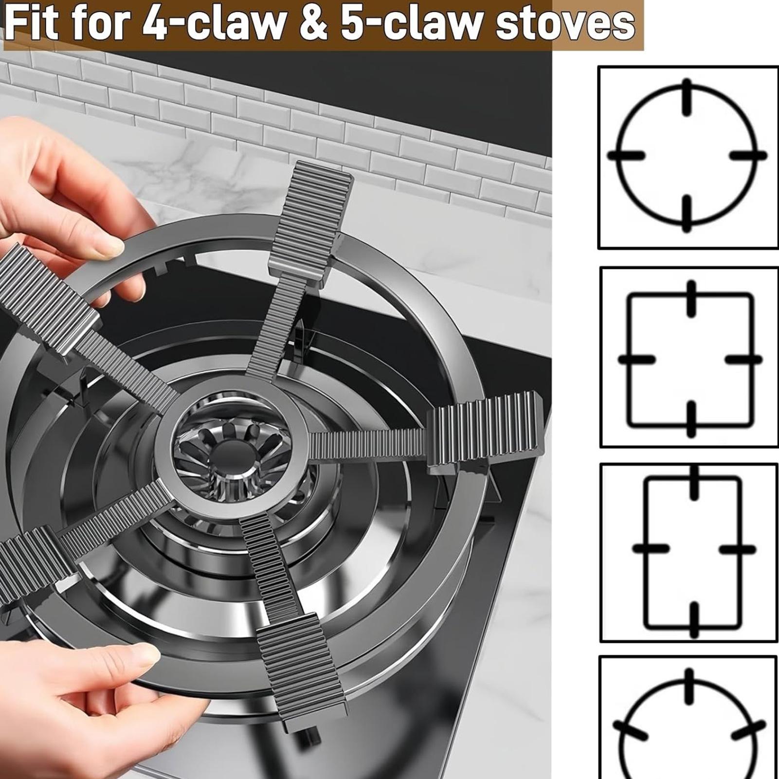 Camping No Cooking Meals - Stove Ring Stove Rack With Non