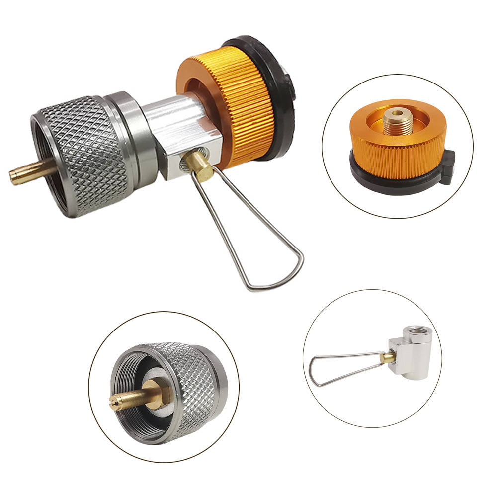 Camping Cooking Propane - 3pcs/set Camping Stove Adapter Butane Canister
