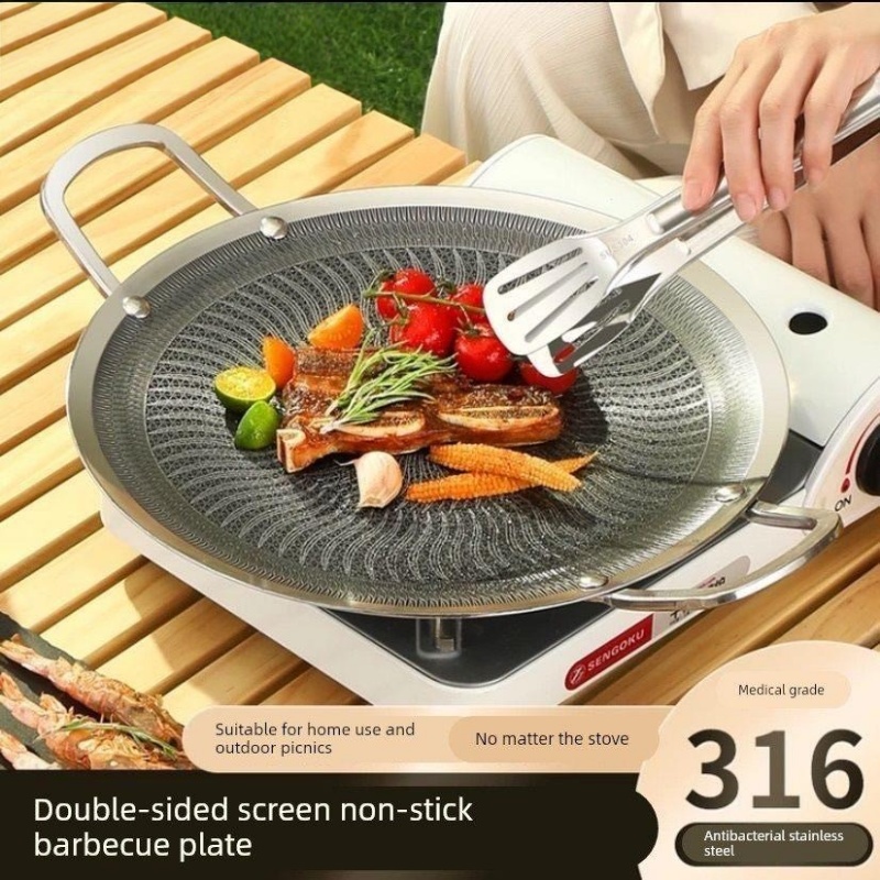 Camping Cooking Fuel - 316 Stainless Steel Multifunctional Cooking BBQ