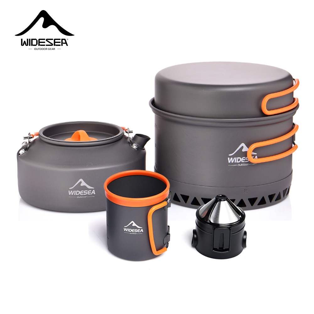 Camping Cooking Survival - Camping Tableware Outdoor Cookware Set Pots