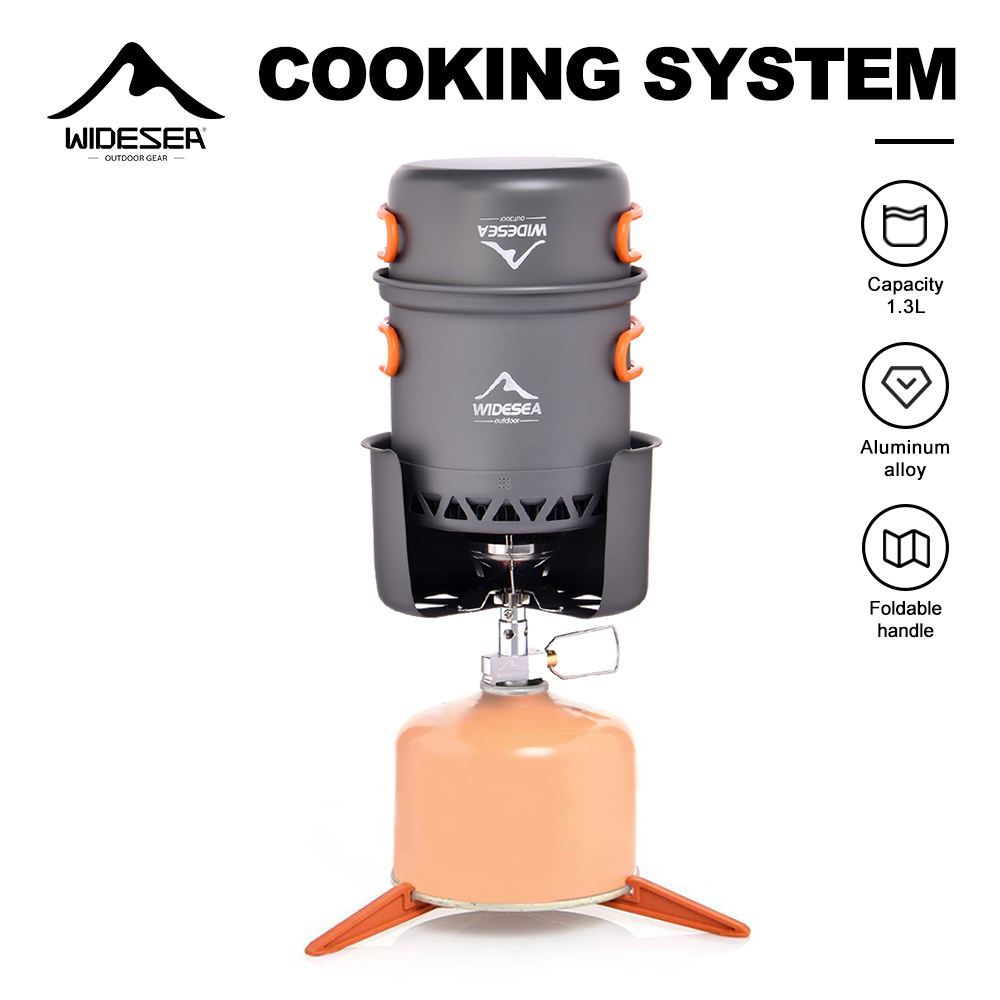 Camping Cooking All In One - Widesea Portable Camping Stove Set Aluminum