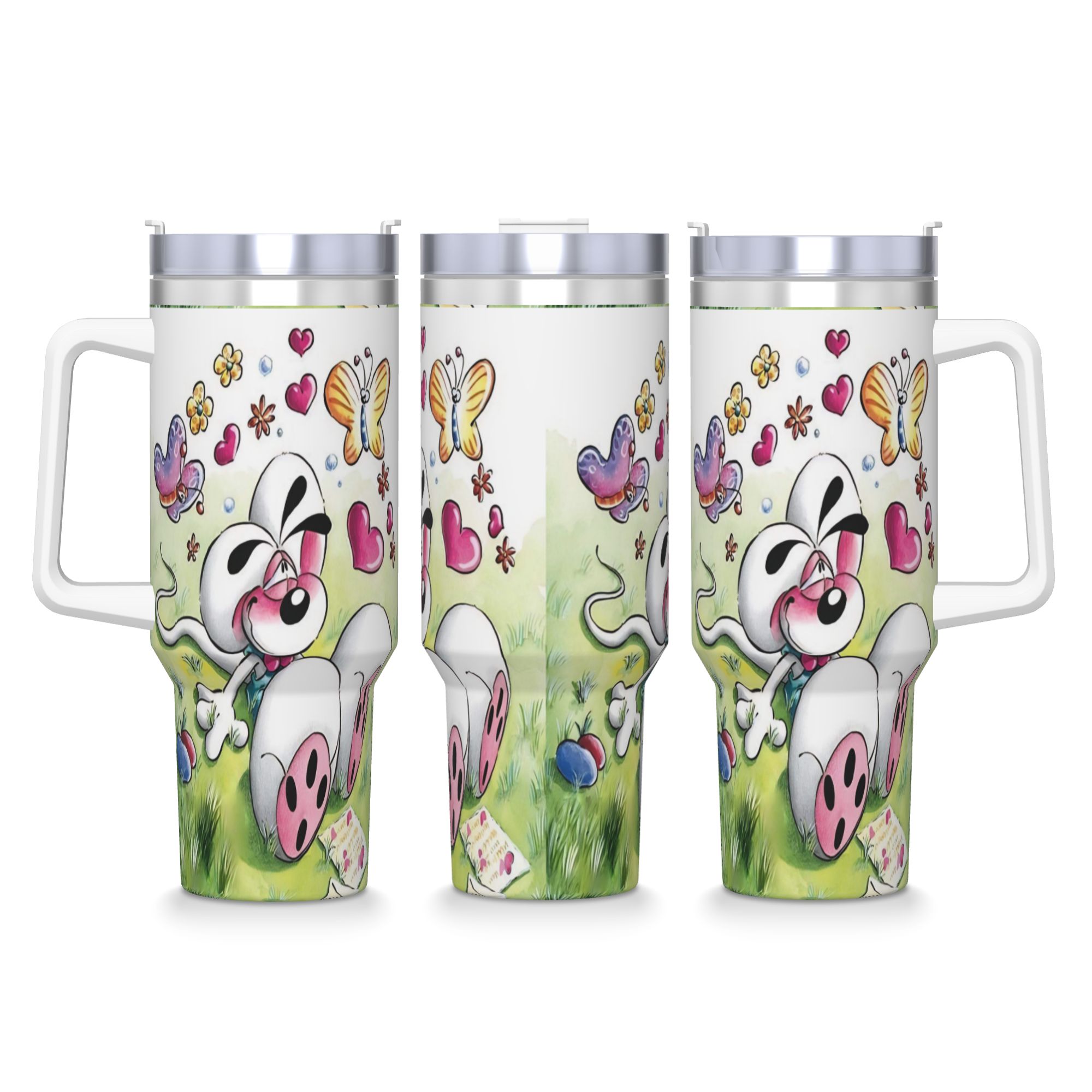 Camping Cooking Mug - Cartoon D-Diddl Stainless Steel Tumbler Camping