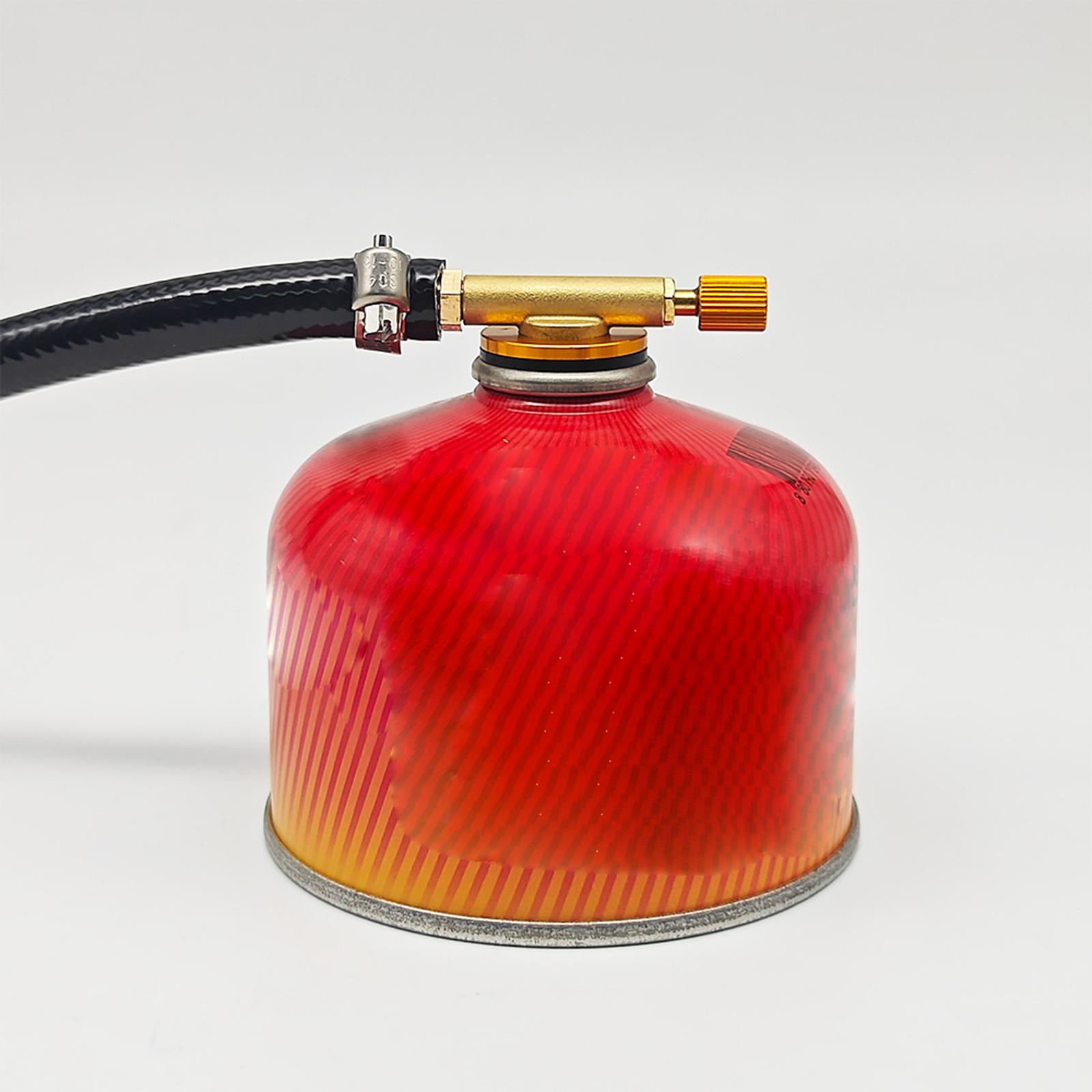 Camping Cooking Propane - Gas Tank Refill Adapter Hose Portable