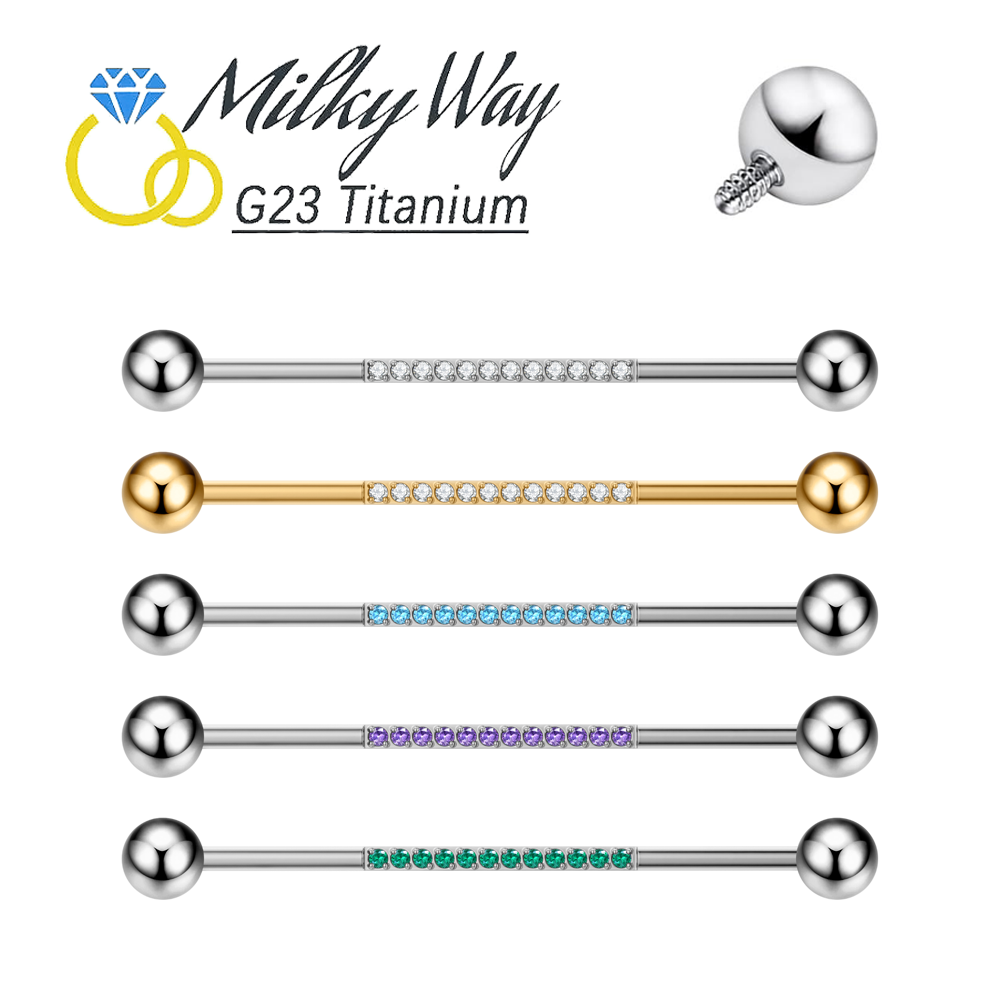 Mess Kit Titanium - G23 Titanium Body Piercing Jewelry 14G