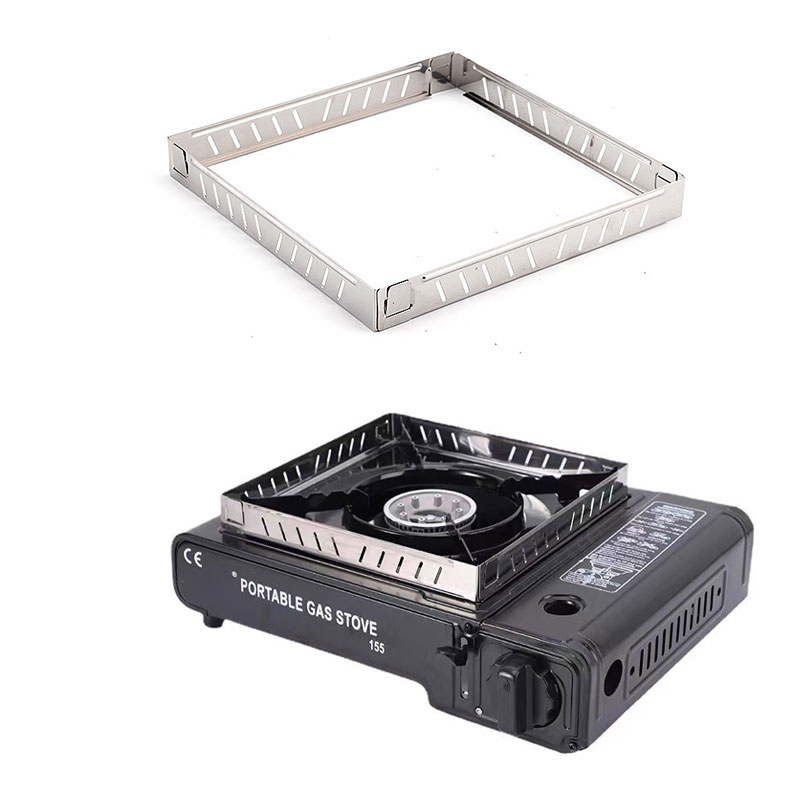 Camping Cooking Windshield - Outdoor Gas Stove Wind Screen Foldable