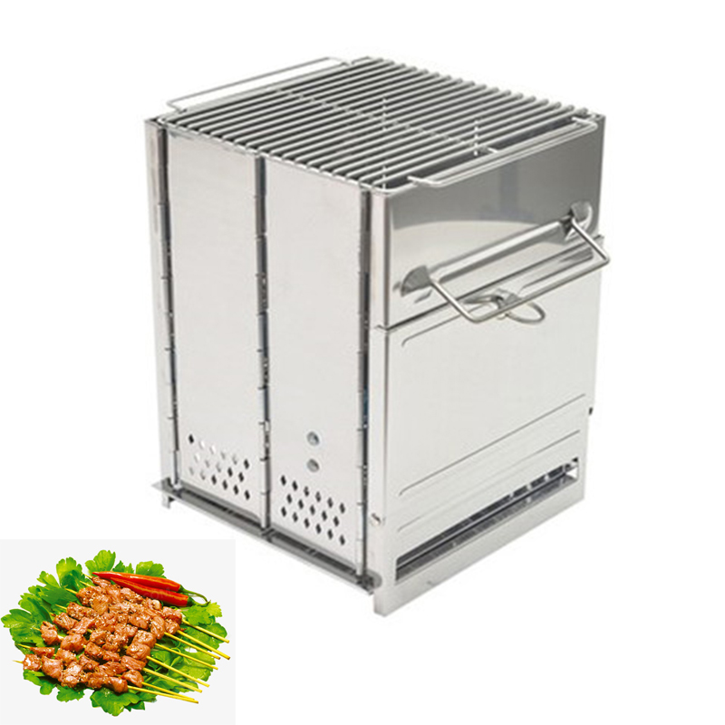 Camping Cooking Equipment - Wood Stove Outdoor Camping Equipment Deconstructable