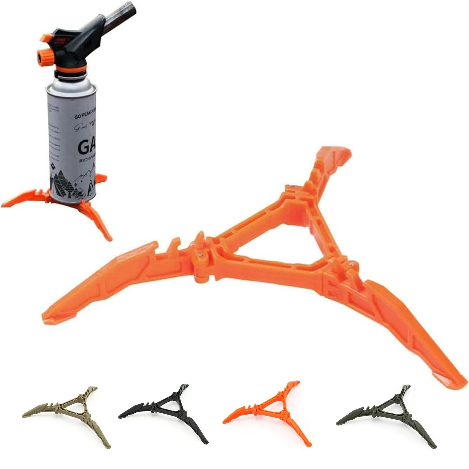 Camping Cooking Windshield - Gas Tank Bracket Foldable Fuel Can