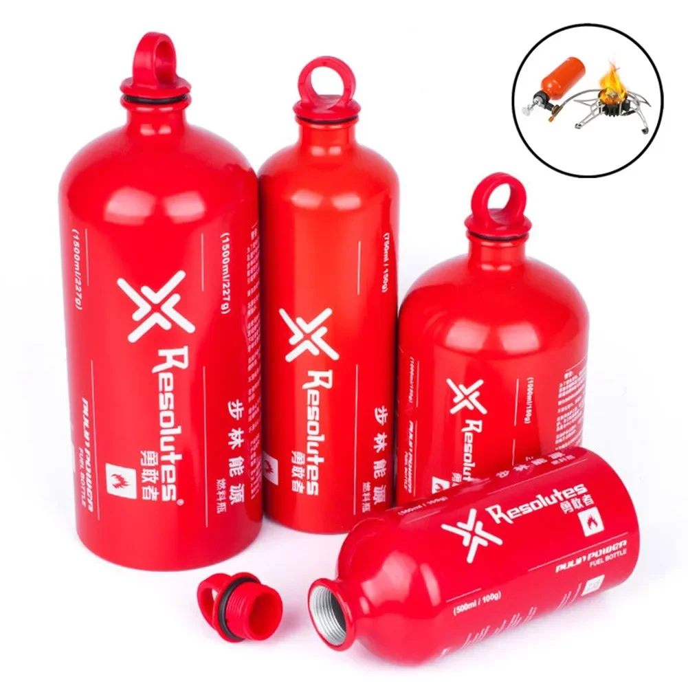 Cooking On Camping Stove - 1500/1000/750/500 ML Outdoor Gas Oil Fuel