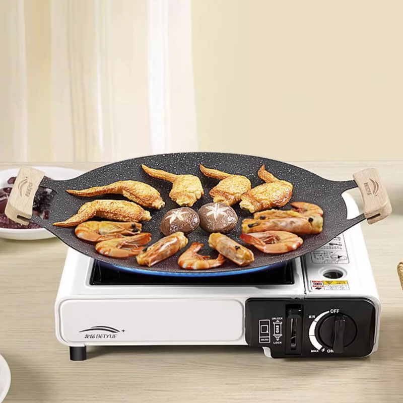 Camping Cooking Survival - ﻿ 26/30/33CM Outdoor Camping Grill Pan
