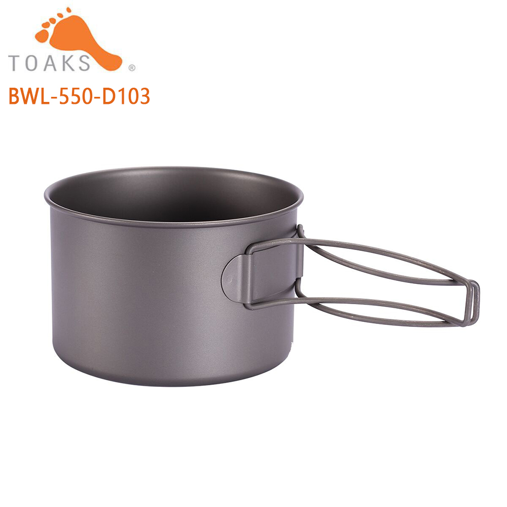TOAKS BWL-550  Camping Titaniu - огляд і ціна Mess Kit Titanium