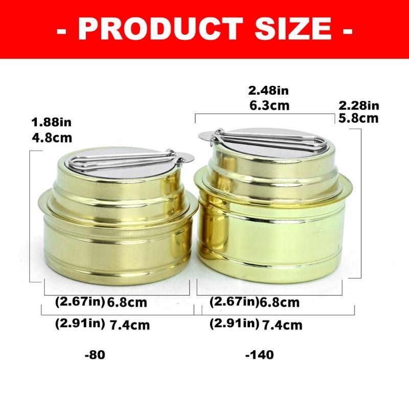 Brasses Alcohols Stove for Cam - огляд і ціна Camping No Cooking Meals