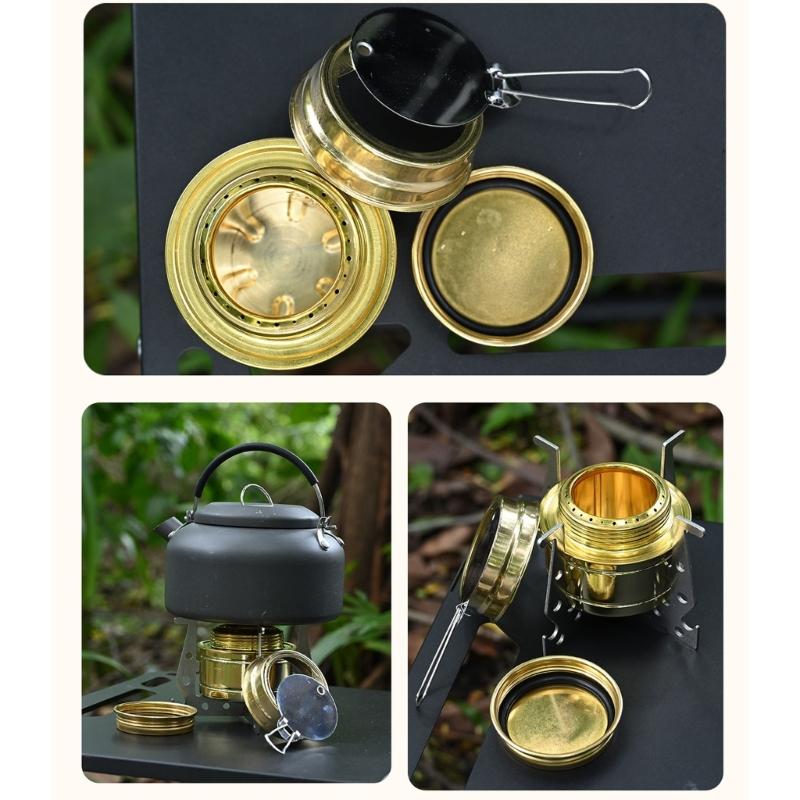 Brasses Alcohols Stove for Cam - огляд і ціна Camping No Cooking Meals