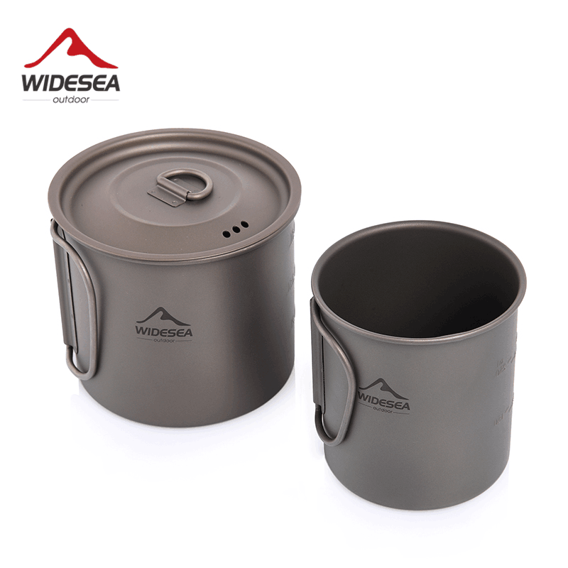 Widesea Camping Mug Titanium C - огляд і ціна Camping Cooking All In One