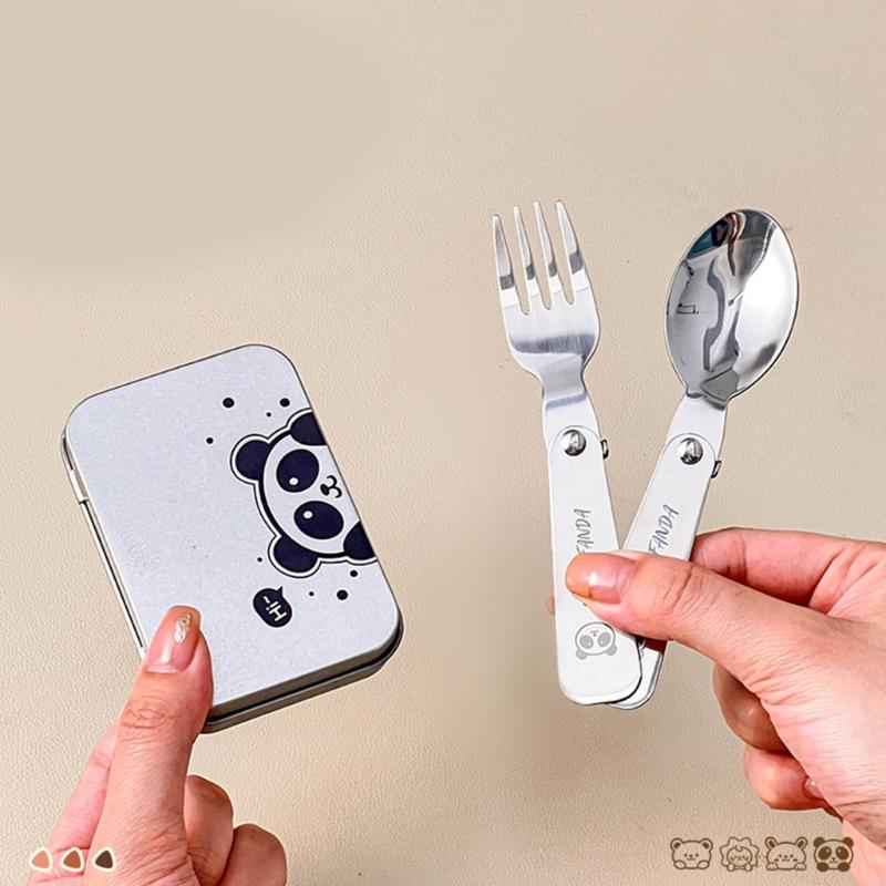 Folding Metal Camping Cutlery  - огляд і ціна Camping Cooking Utensils Storage