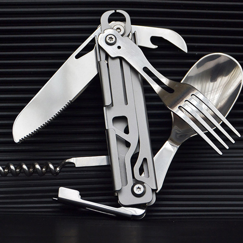 Multi-function Camping Fork Sp - огляд і ціна Camping Cooking And Dining Set