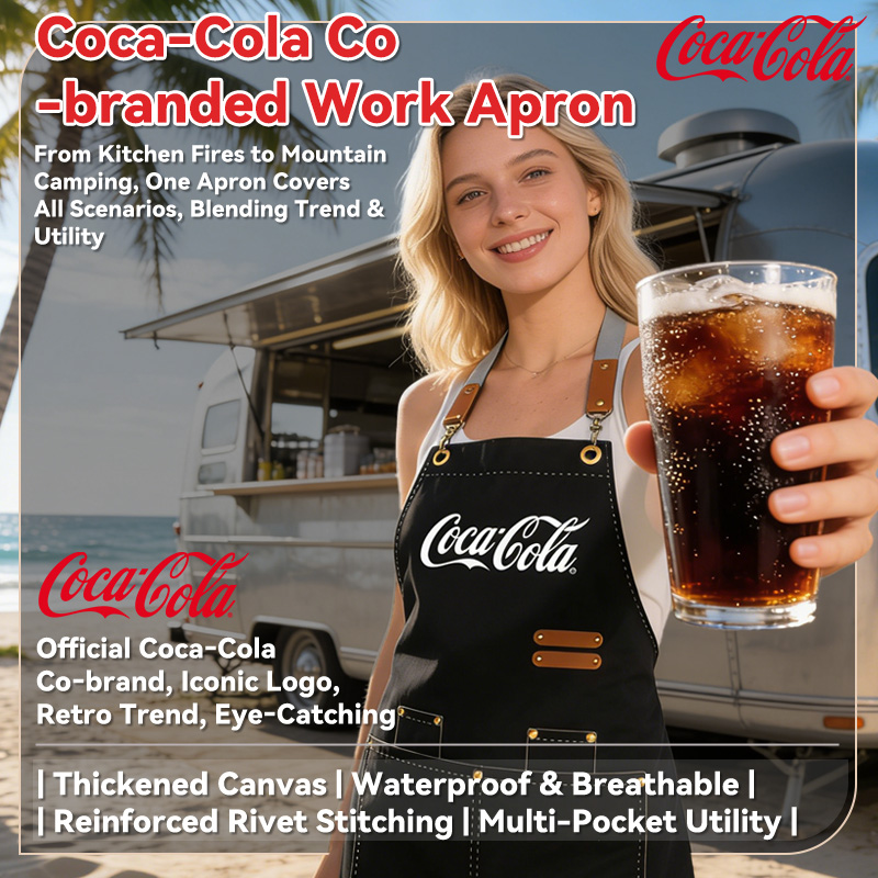 COKE Kitchen Apron for Women M - огляд і ціна Camping Cooking Apron