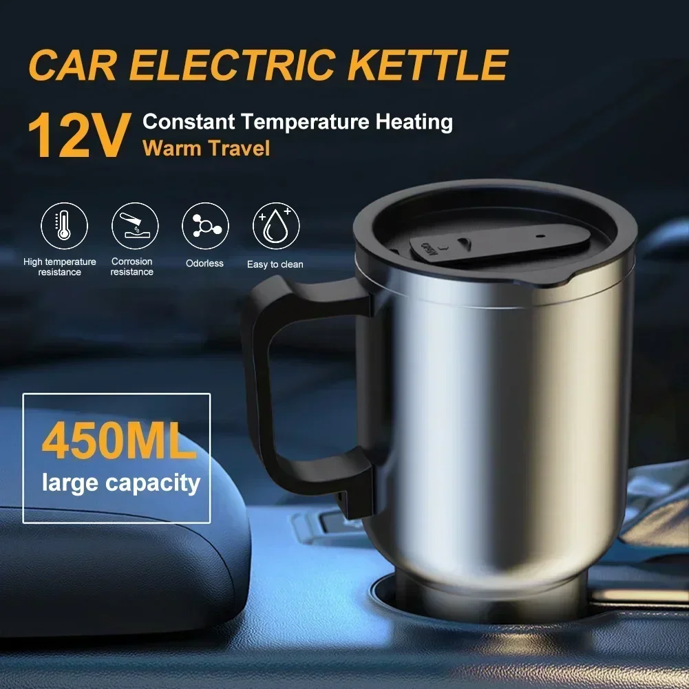 Electric Heating Car Kettle 12 - огляд і ціна Camping Cooking Mug