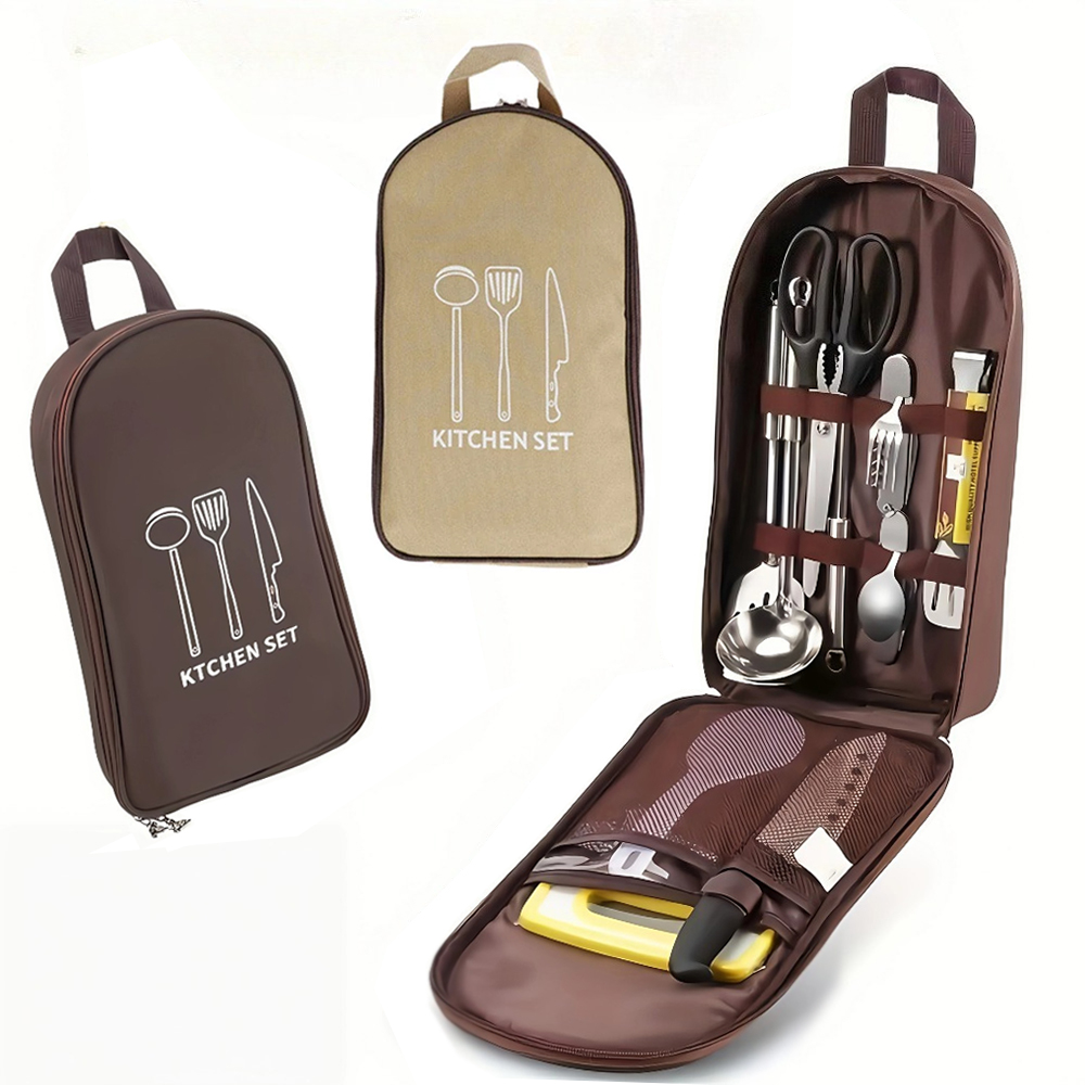 Portable Outdoor Cook Bag Camp - огляд і ціна Camping Cooking Utensils Storage