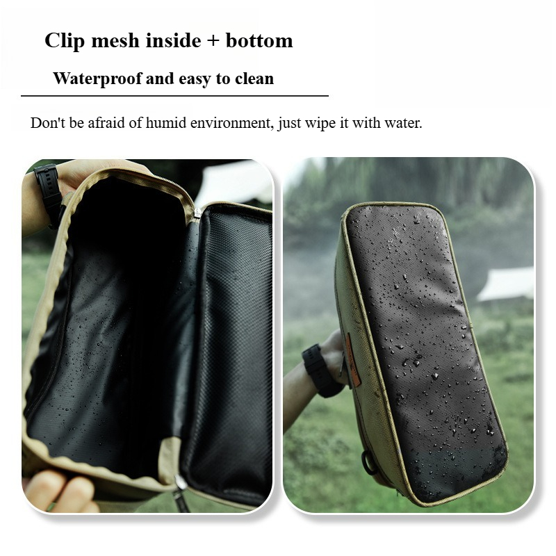 Khaki Outdoor Camping Storage  - огляд і ціна Camping Cooking Utensils Storage