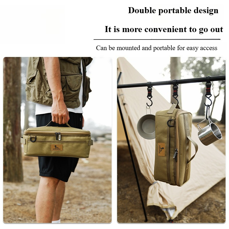 Khaki Outdoor Camping Storage  - огляд і ціна Camping Cooking Utensils Storage
