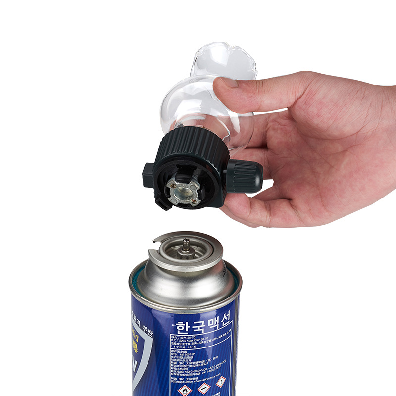 Card Stove Gas Cylinder Head L - огляд і ціна Camping Cooking Fuel