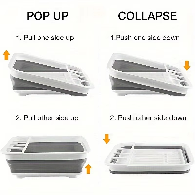 Collapsible Dish Drying Rack w - огляд і ціна Camping Cooking Survival