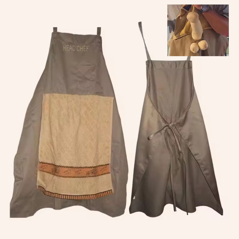 Hot Chefs Prank Apron Creative - огляд і ціна Camping Cooking Apron