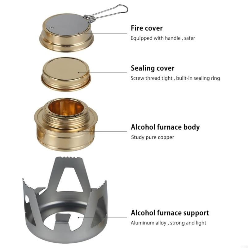 Trail Meal Stove Set for Camp  - огляд і ціна Camping No Cooking Meals