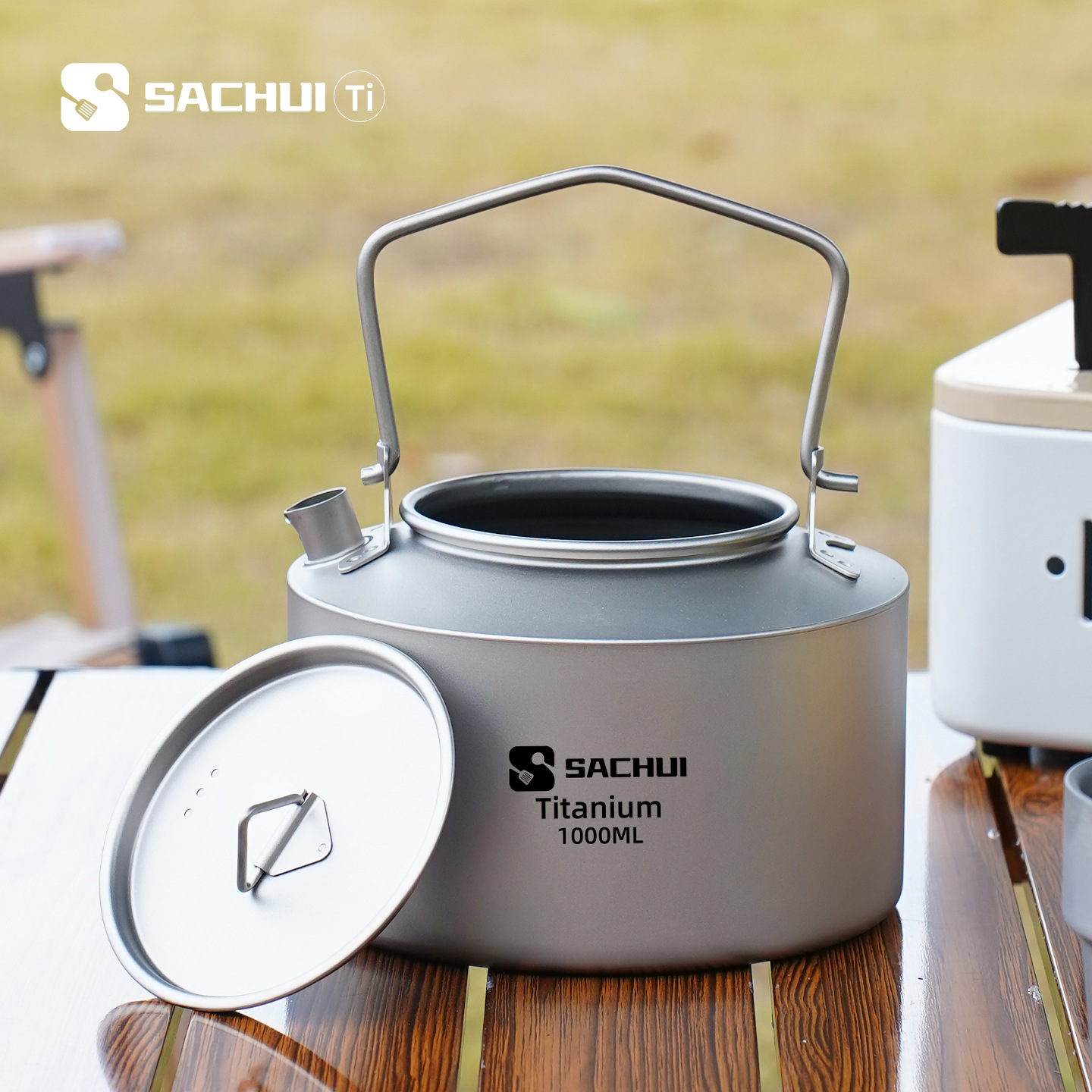 1000ML Pure Titanium Kettle Ou - огляд і ціна Camping Cooking Equipment