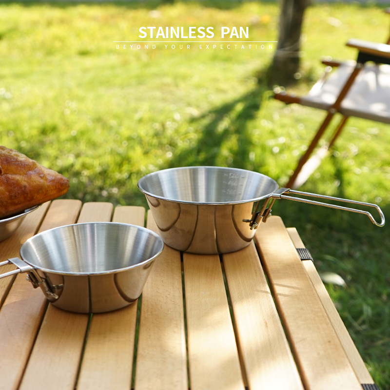 1pc Outdoor Folding Bowl Stain - огляд і ціна Camping No Cooking Meals