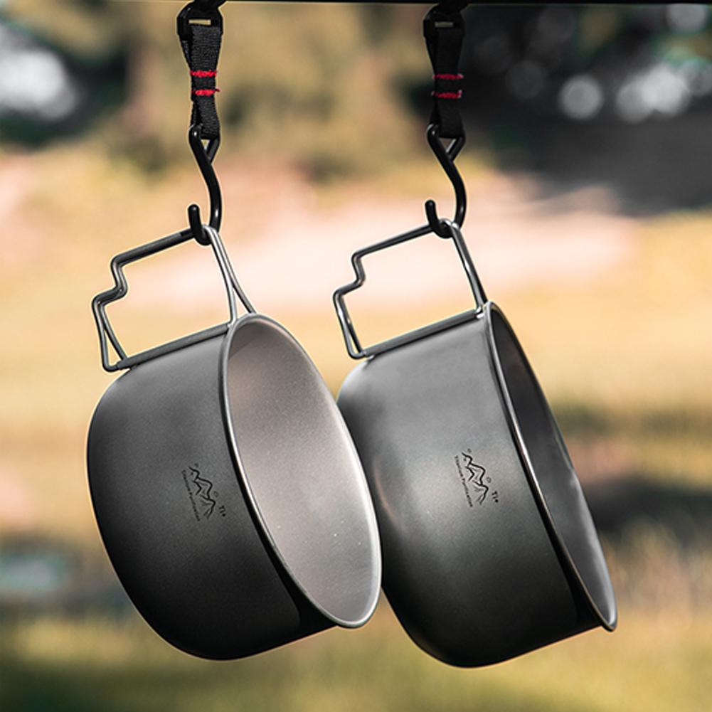 Ultralight Titanium Camping Po - огляд і ціна Mess Kit Titanium