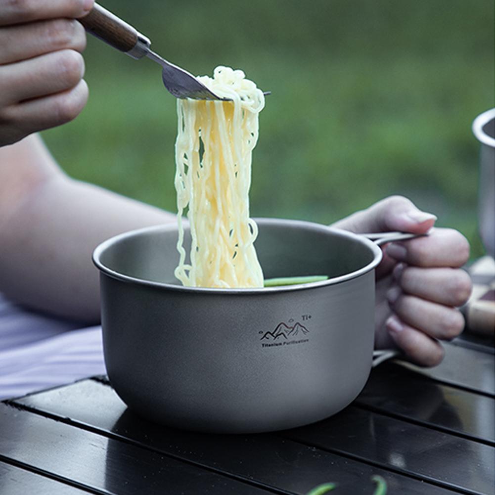 Ultralight Titanium Camping Po - огляд і ціна Mess Kit Titanium