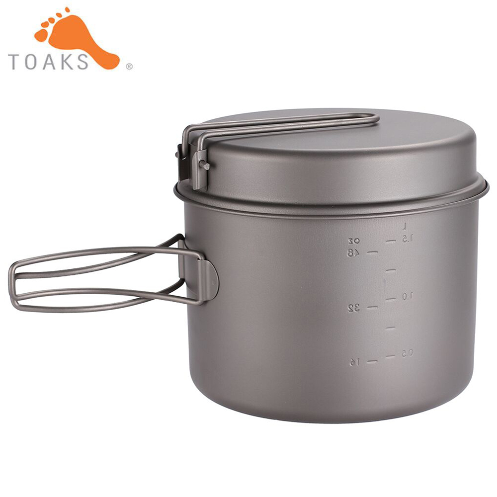 TOAKS Cookware Set Ultralight  - огляд і ціна Mess Kit Titanium