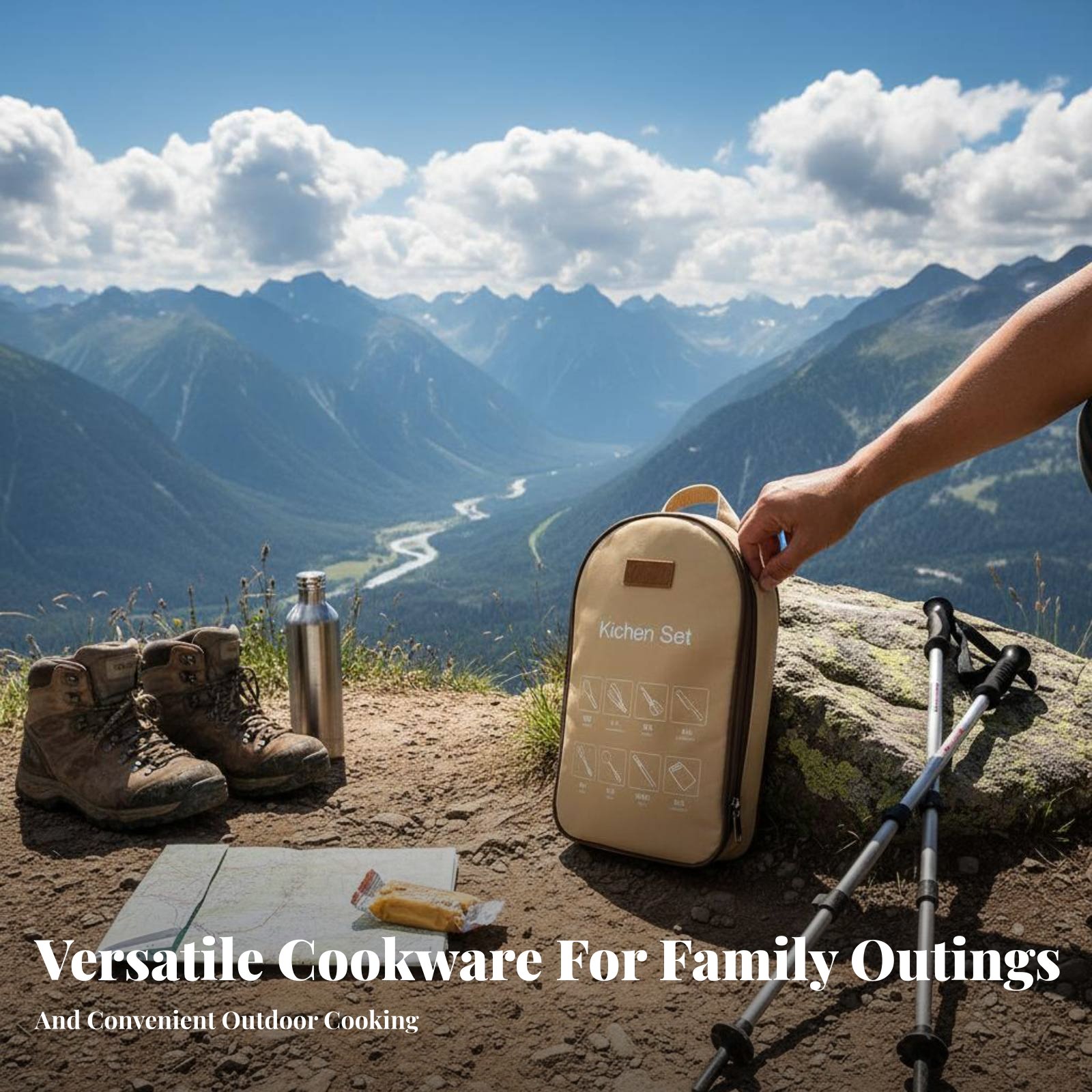 Outdoor Portable Cooking Utens - огляд і ціна Camping Cooking And Dining Set