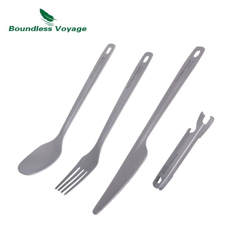 Boundless Voyage Utility Cutle - огляд і ціна Mess Kit Titanium