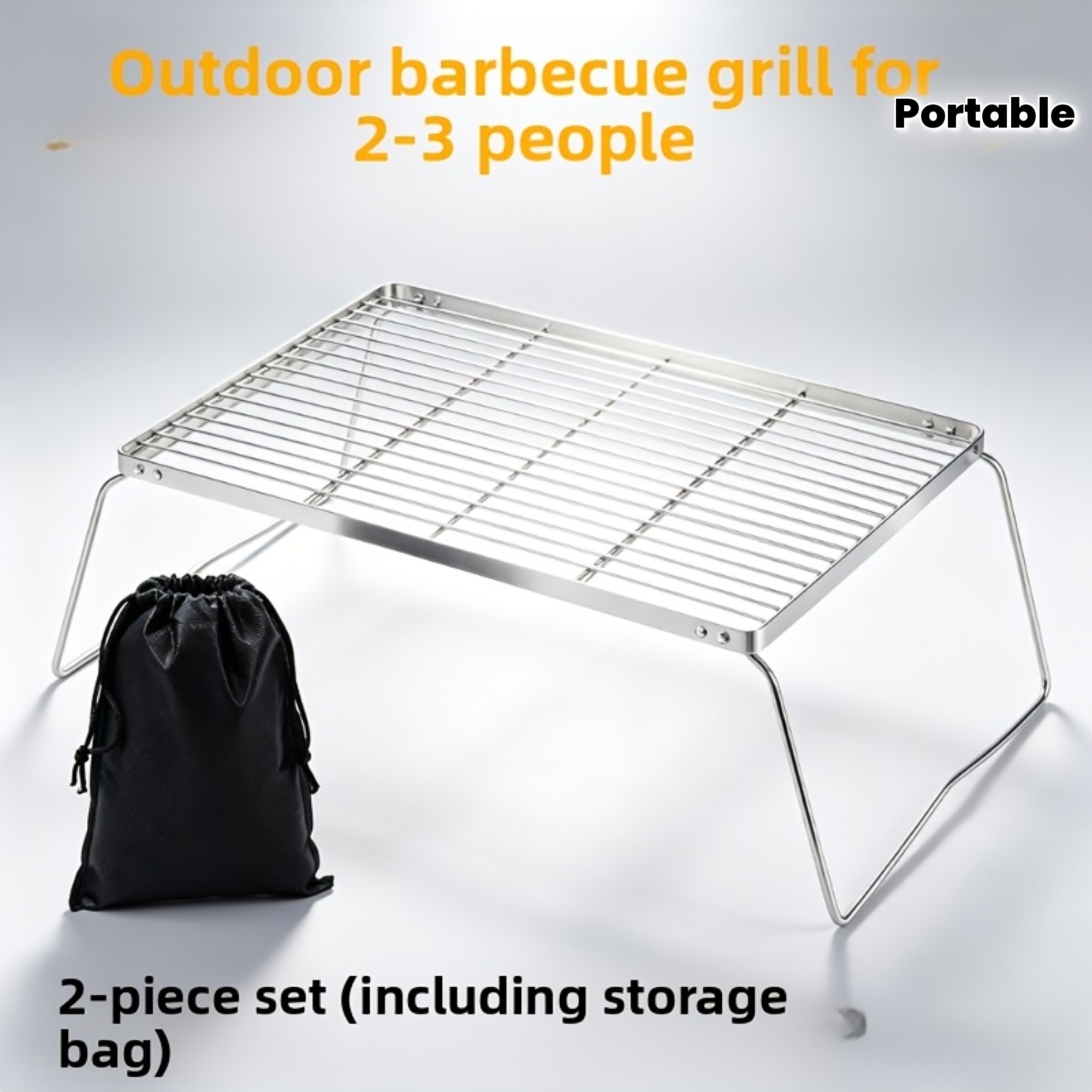Portable Foldable Stainless Ca - огляд і ціна Camping Cooking Survival