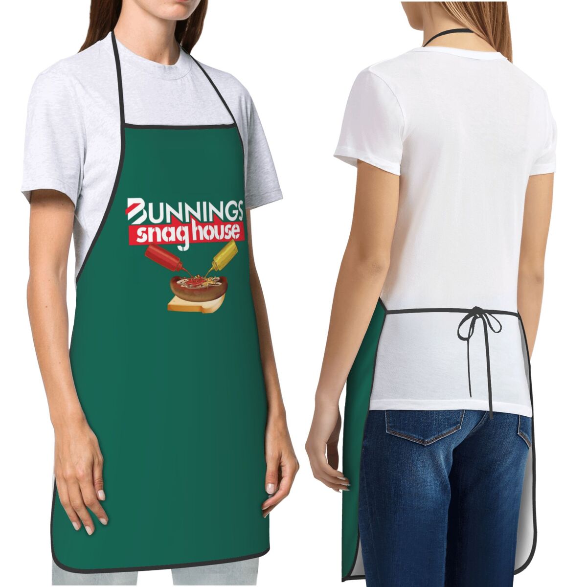 Bunnings Snaghouse Aprons Chef - огляд і ціна Camping Cooking Apron