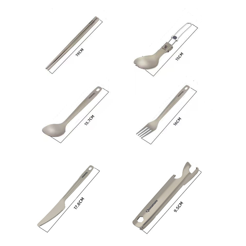 Camping Titanium Spork Spoon O - огляд і ціна Camp Spork Set