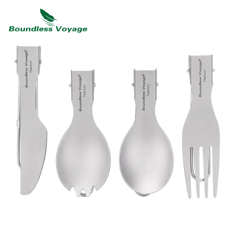 Boundless Voyage Titanium Fold - огляд і ціна Camp Spork Set