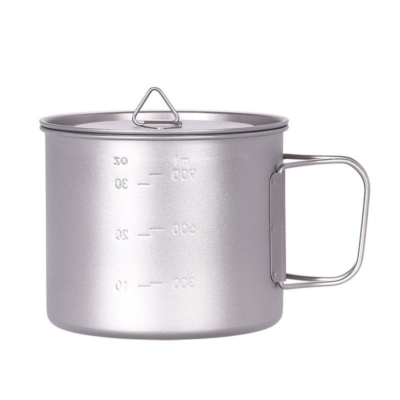 Tiartisan Titanium 1.1L Campin - огляд і ціна Camping Cooking Mug