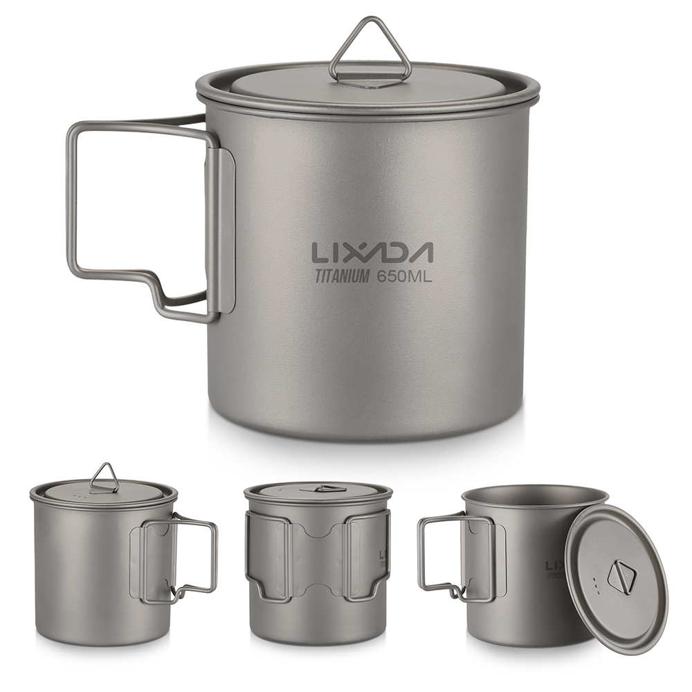 Ultralight Titanium Cup Outdoo - огляд і ціна Camping Cooking Mug