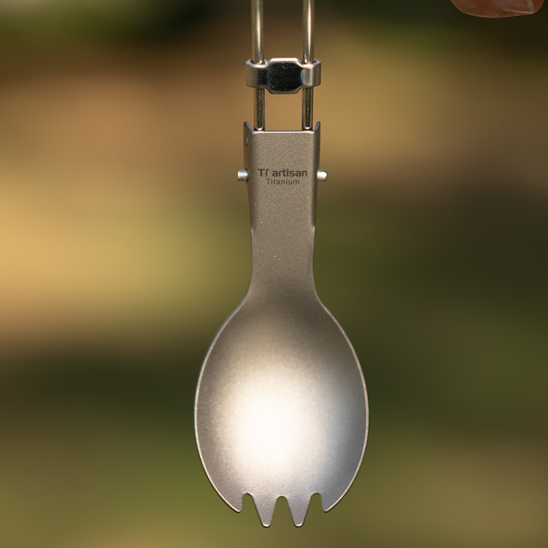 Tiartisan Titanium Spoon Spork - огляд і ціна Camping Cooking Mug