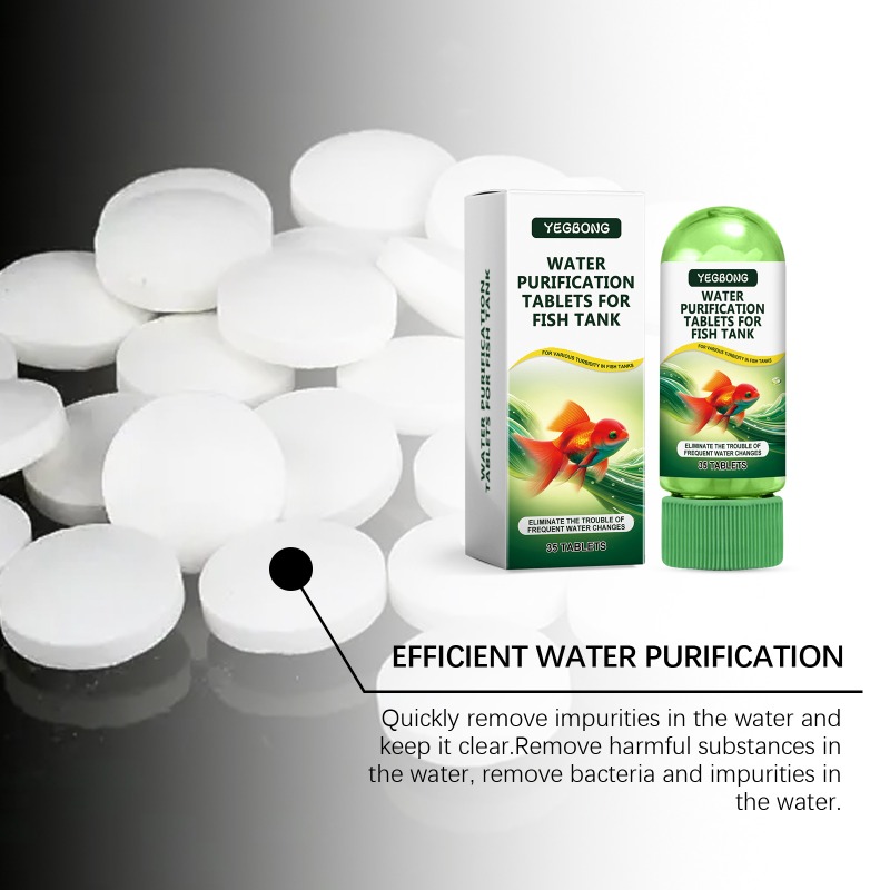 Fish Tank Water Purification T - огляд і ціна Water Purification Tablet