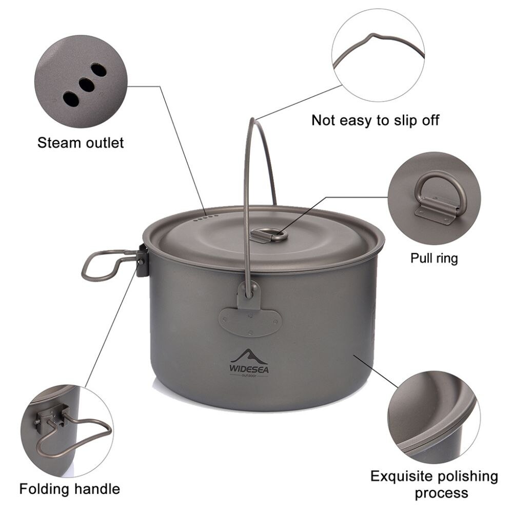 Widesea Camping Tableware Tita - огляд і ціна Camping Cooking Cylinder