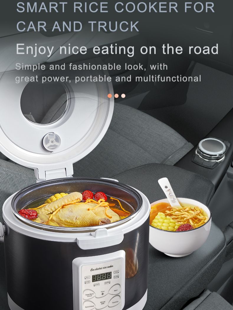 24V Rice Cooker  Truck Soup St - огляд і ціна Camping No Cooking Meals