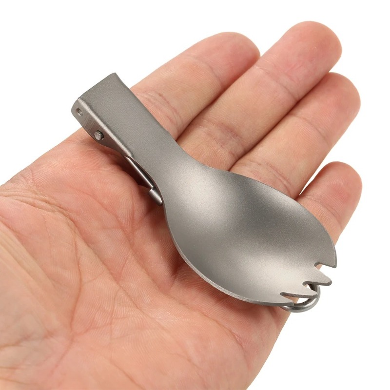 Lixada Ultralight Titanium Coo - огляд і ціна Camp Spork Set