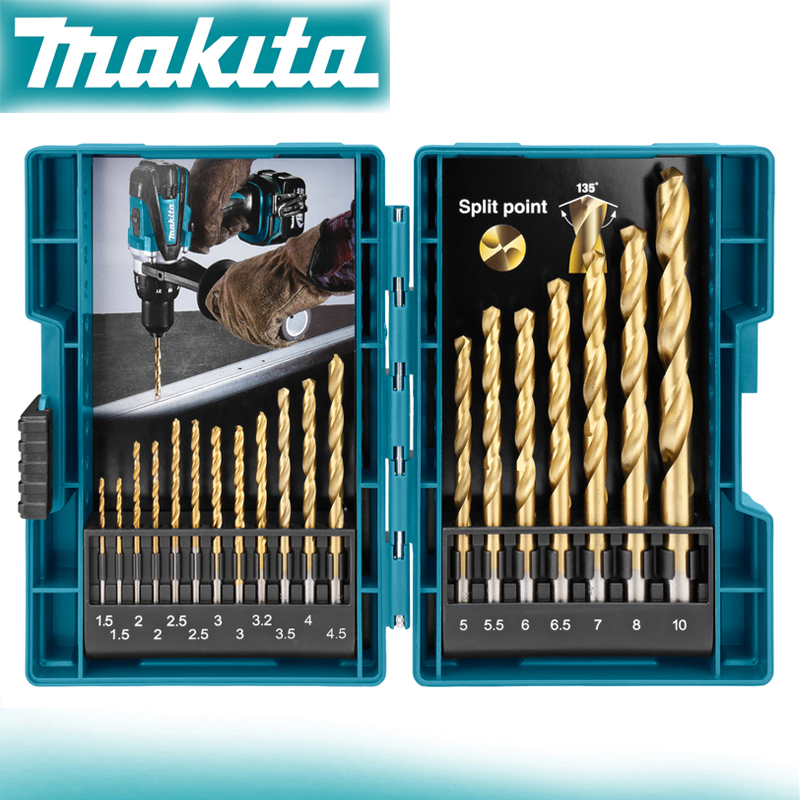 Makita D-67527 HSS TiN Metal T - огляд і ціна Mess Kit Titanium