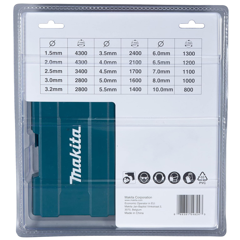 Makita D-67527 HSS TiN Metal T - огляд і ціна Mess Kit Titanium