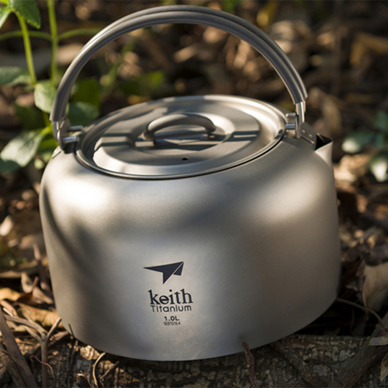 Keith Titanium Kettle 1L, Bact - огляд і ціна Camping Cooking Mug