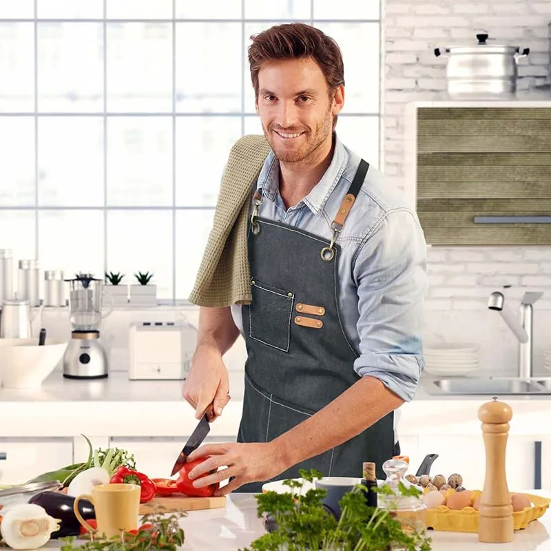 Household Canvas Apron Oil-pro - огляд і ціна Camping Cooking Apron
